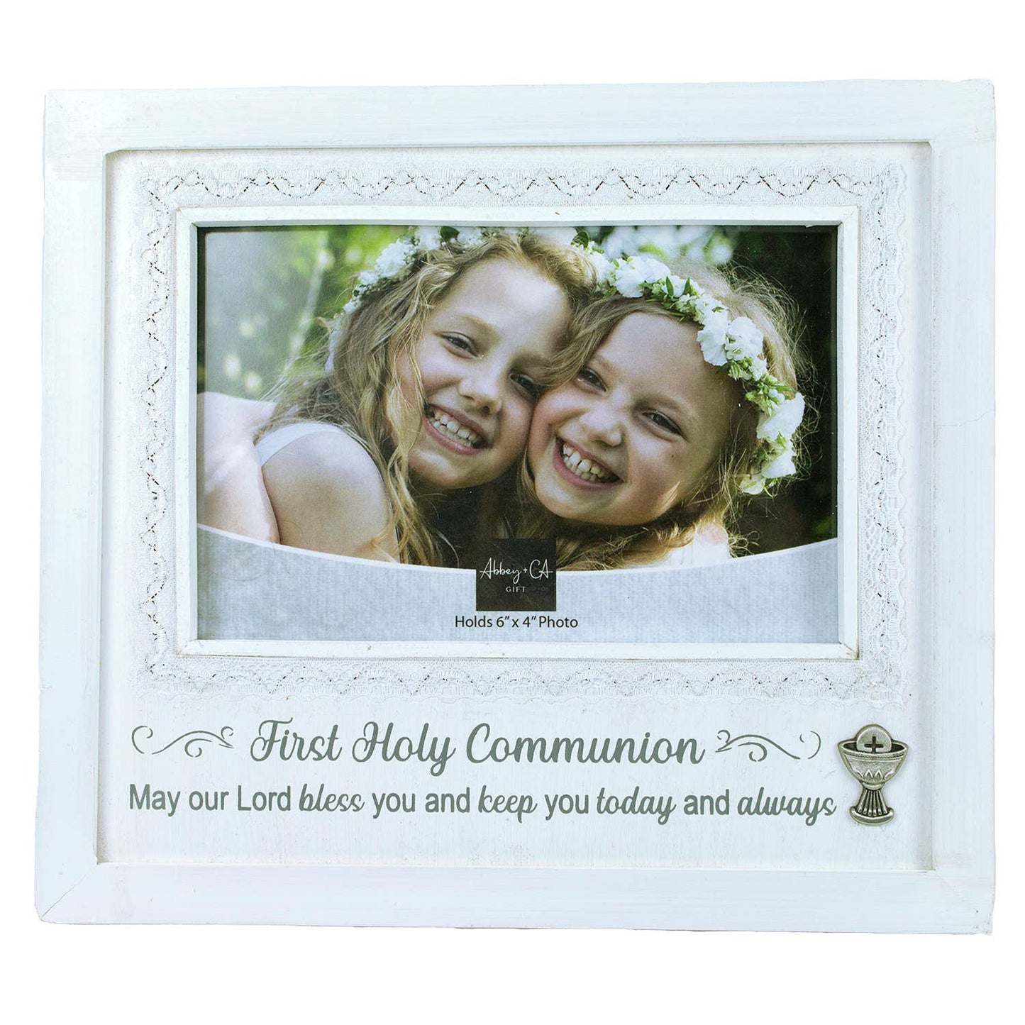 Abbey & CA Gift - Lace Detail Communion Frame