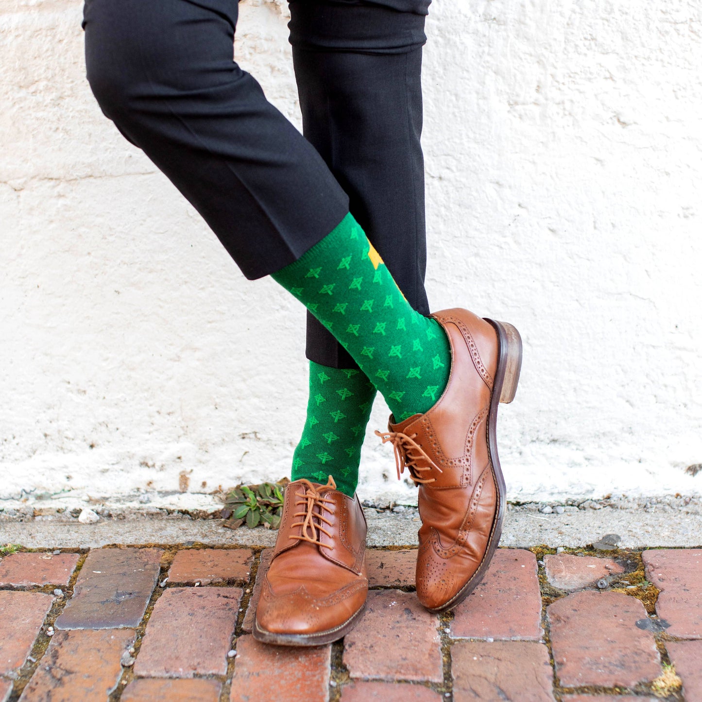 Sock Religious - St. Patrick - High Cross Adult Socks