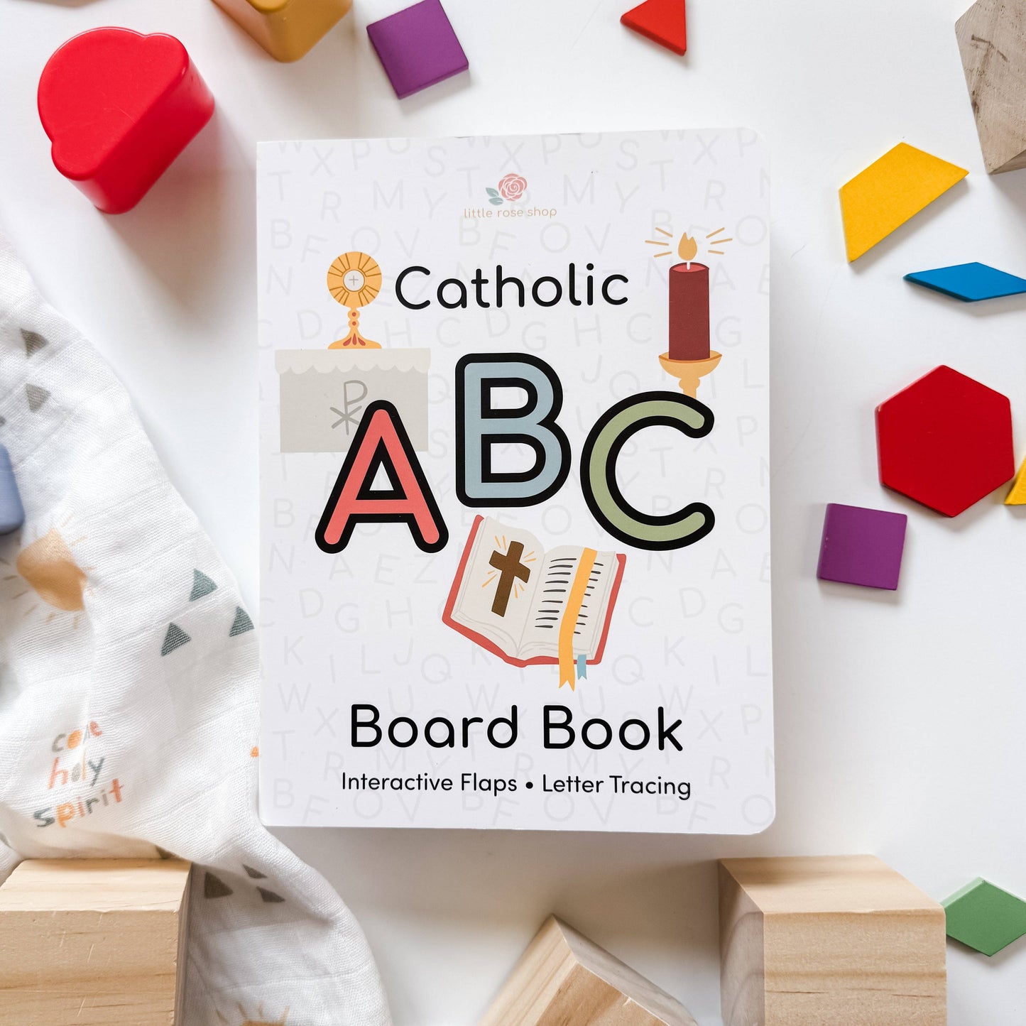 The Little Rose Shop - Catholic ABC Board Book