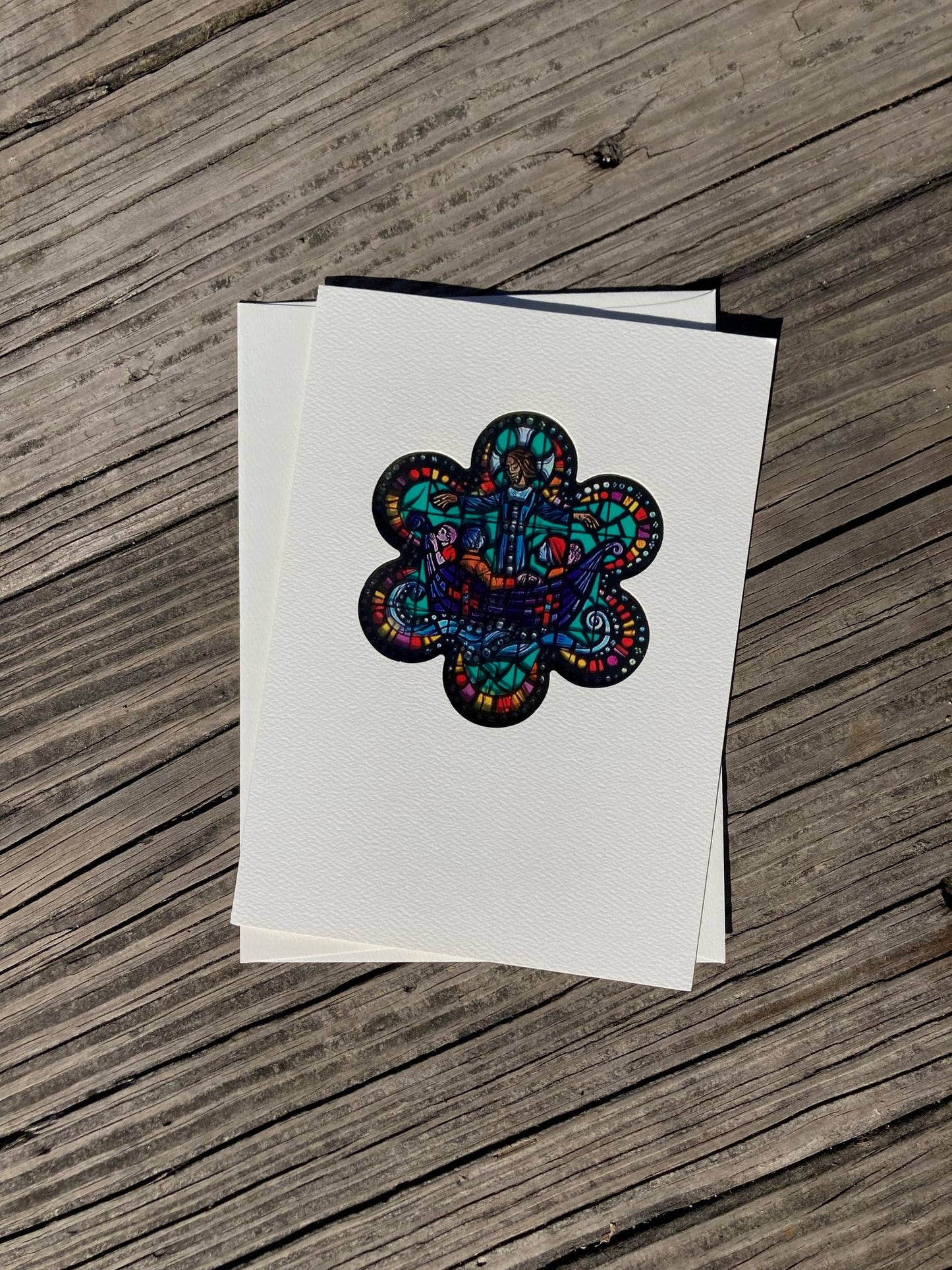 Bright Greetings - Prophesy sun-catcher card