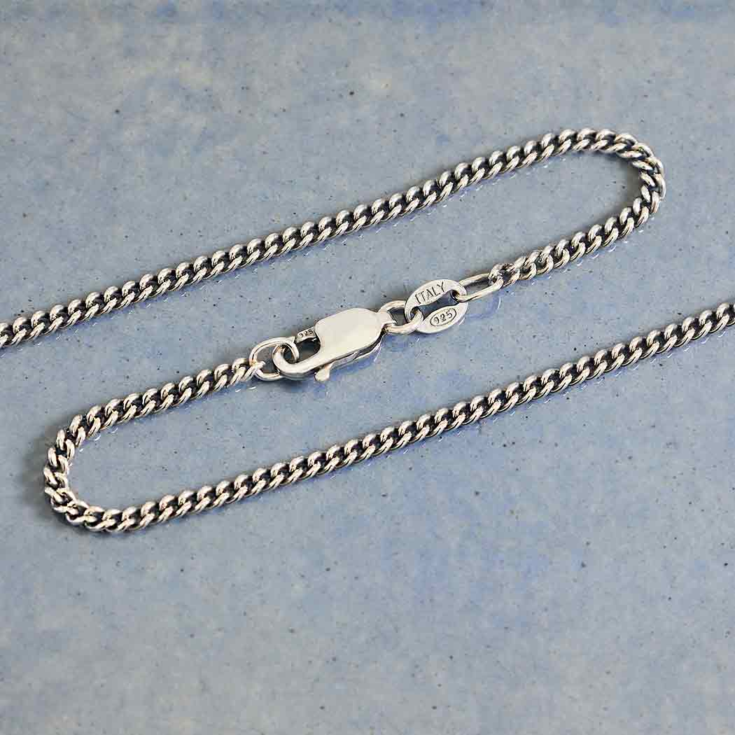 Nina Designs - Sterling Silver Curb Chain