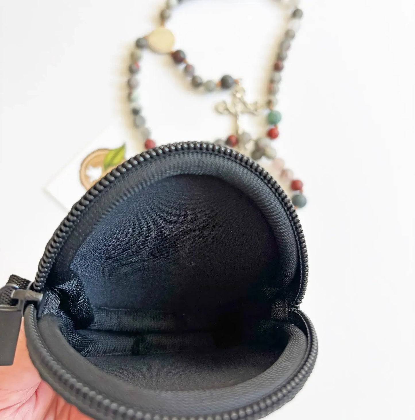 The Stump of Jesse - St. Benedict Medal Neoprene Rosary Pouch