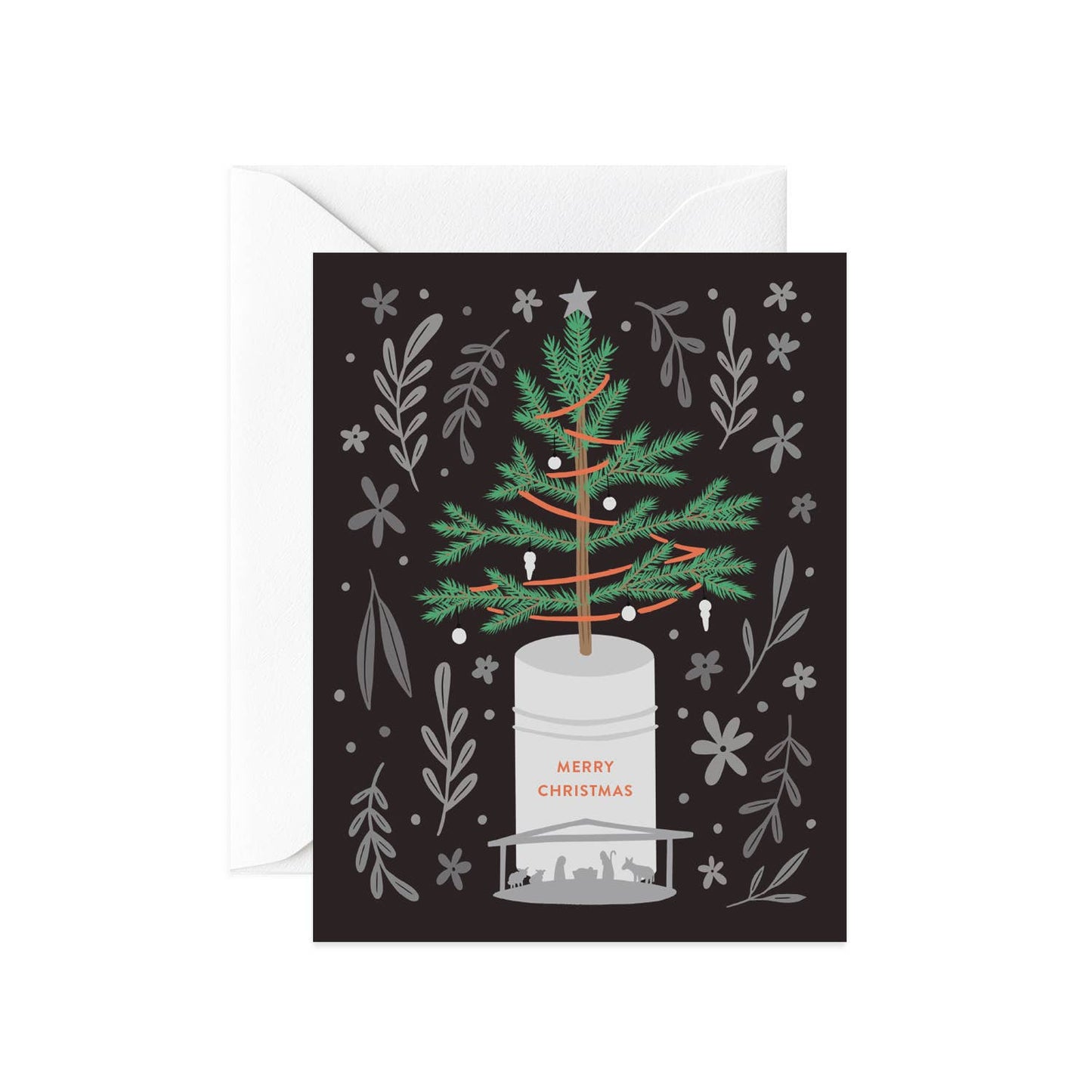 Gratia Design Co. - Festive Tree Christmas Card