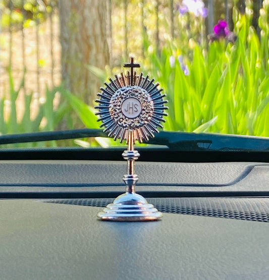 Monstrance Dashboard Statuette 2.5″ chrome     (MOQ 6)
