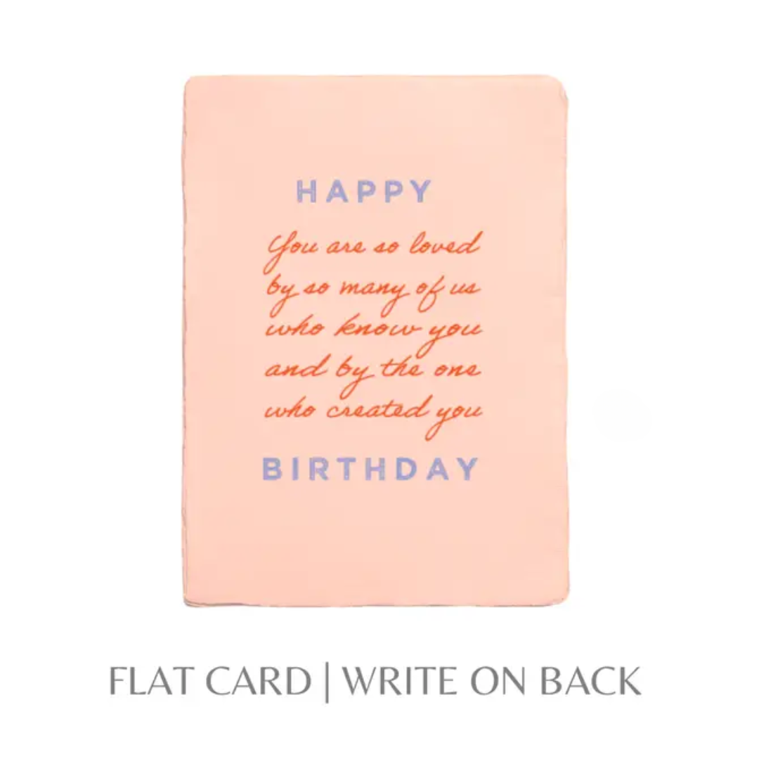 Paper Baristas - You are loved | Happy Birthday Christian Greeting Card