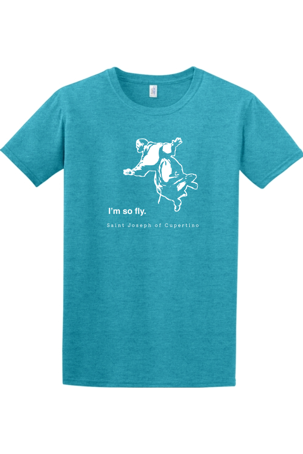 Sock Religious - I'm So Fly - St. Joseph of Cupertino Adult T-shirt