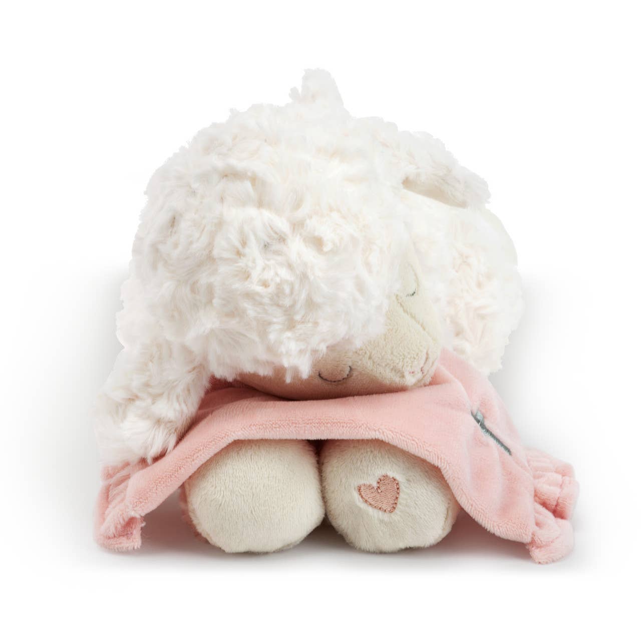 DEMDACO - Pink Goodnight Prayer Mechanical Lamb