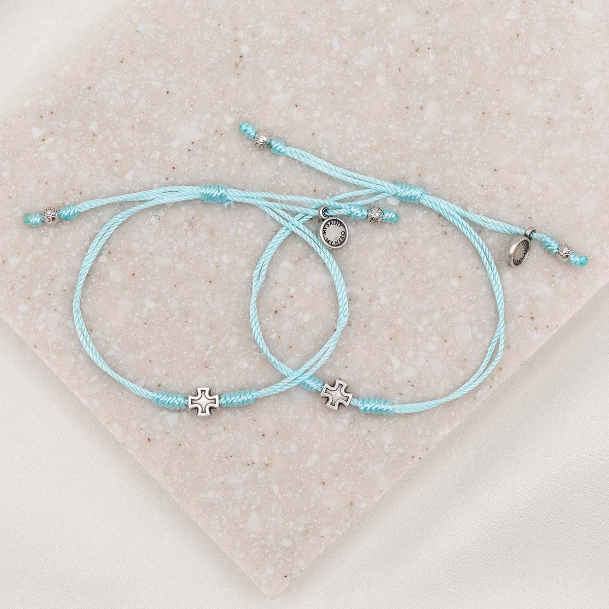 My Saint My Hero - Together in Prayer Bracelet Set