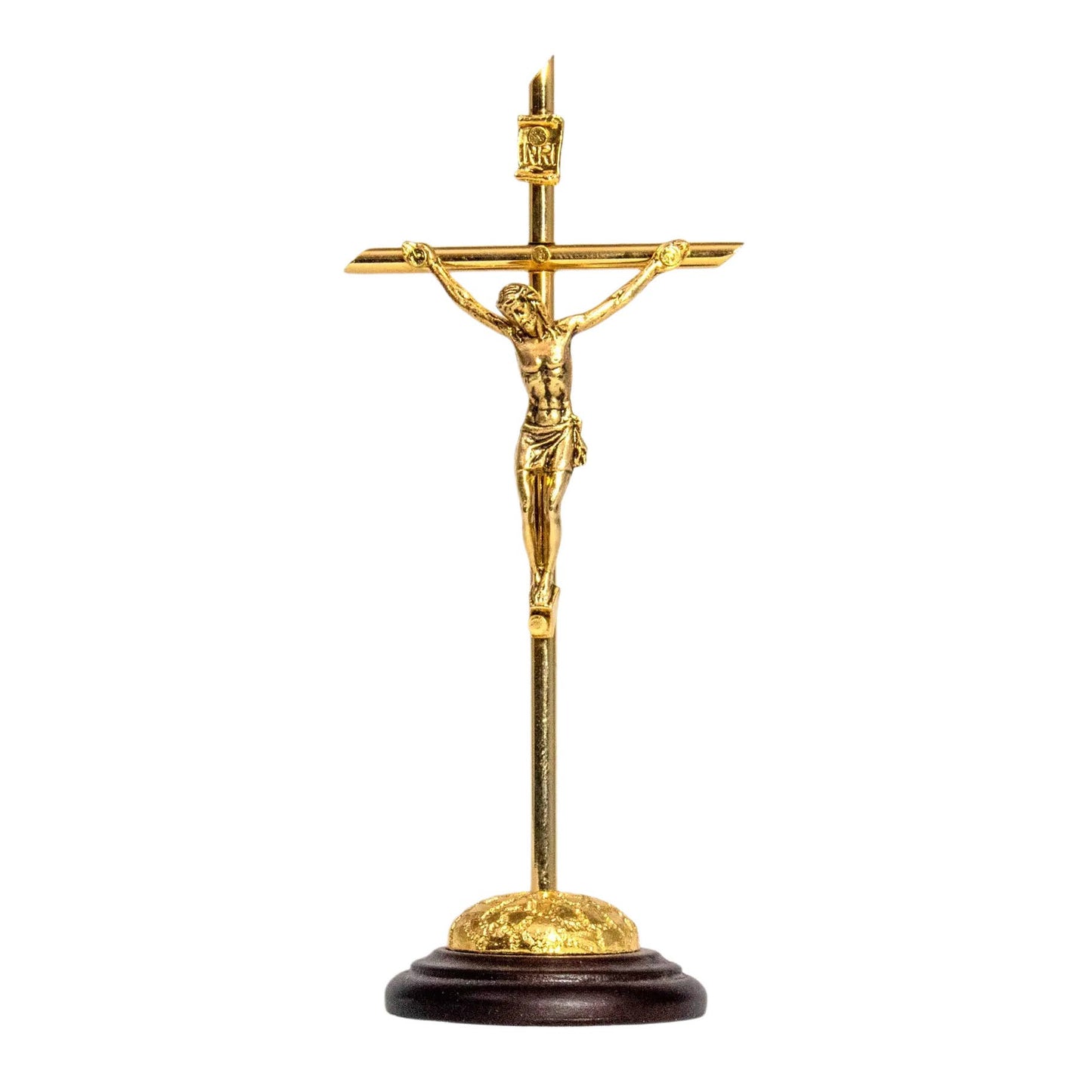 Oremus Mercy - Pastoral Table Cross  6" x 2.5"