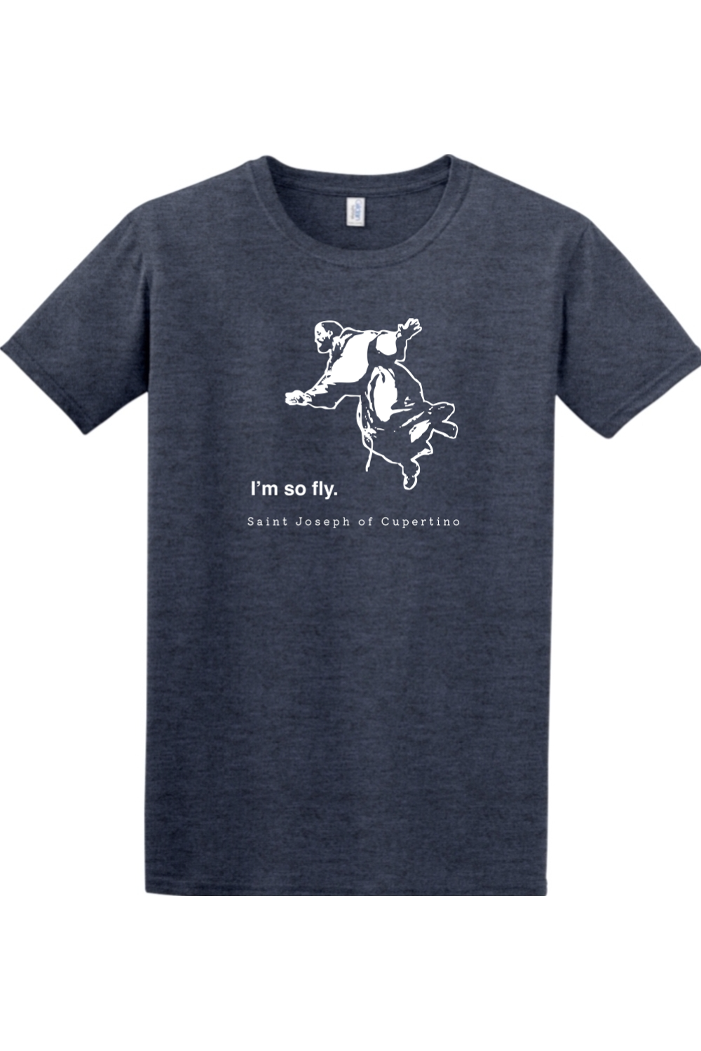 Sock Religious - I'm So Fly - St. Joseph of Cupertino Adult T-shirt