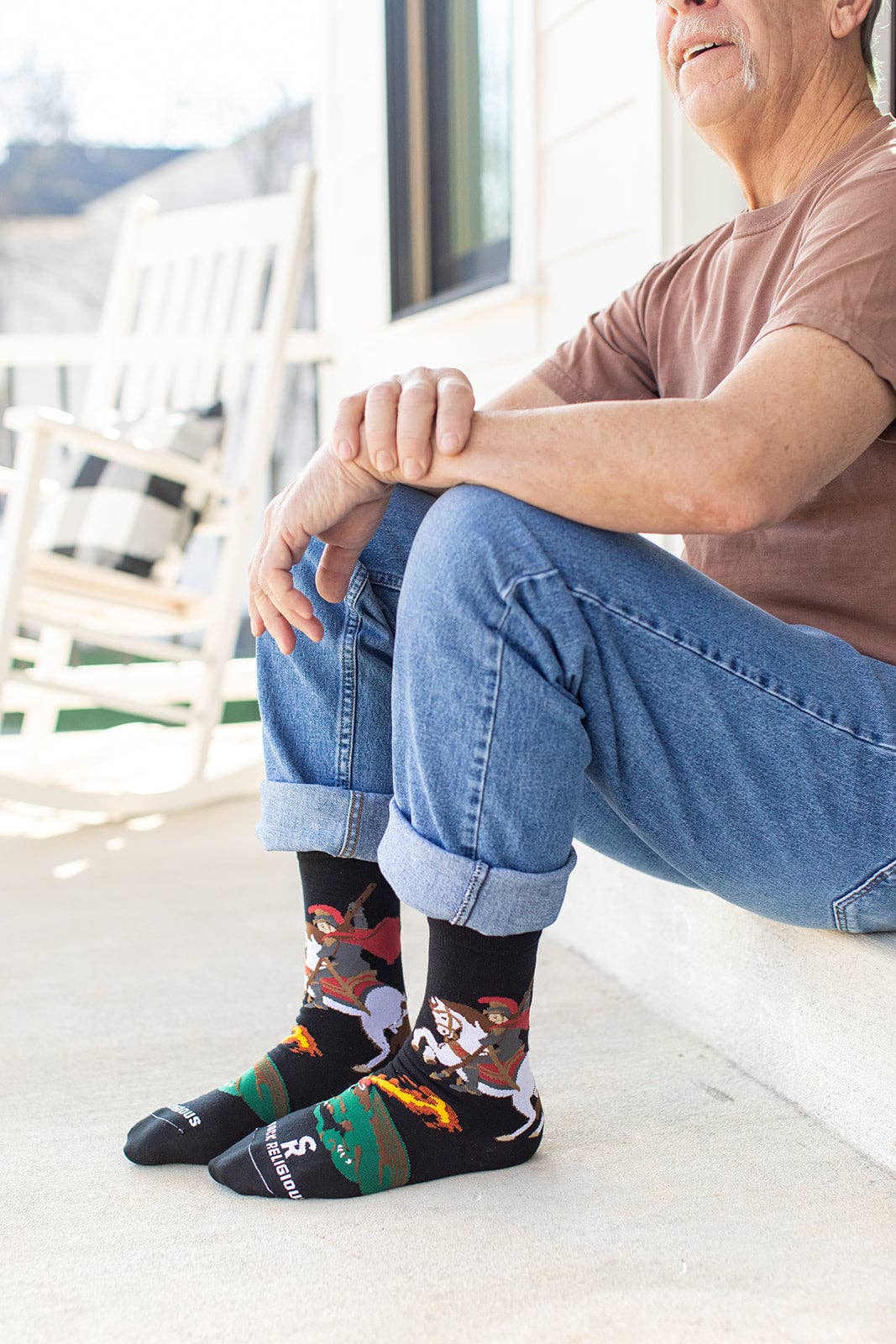 Sock Religious - St. George Adult Socks