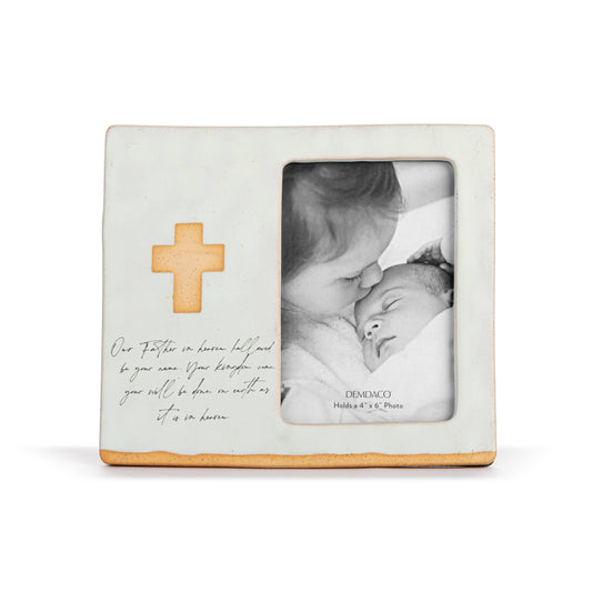 DEMDACO - Inspired Faith Ceramic Frame - 4x6in