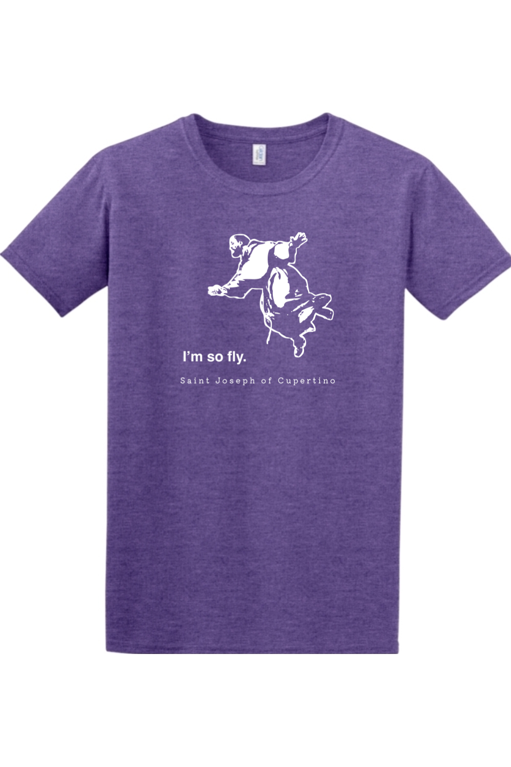 Sock Religious - I'm So Fly - St. Joseph of Cupertino Adult T-shirt