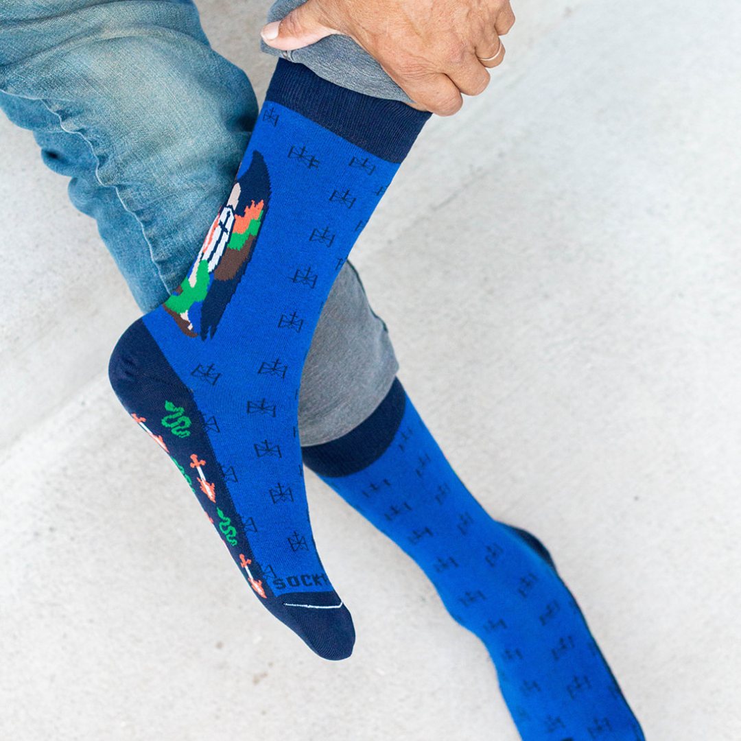 Sock Religious - St. Michael the Archangel Adult Socks