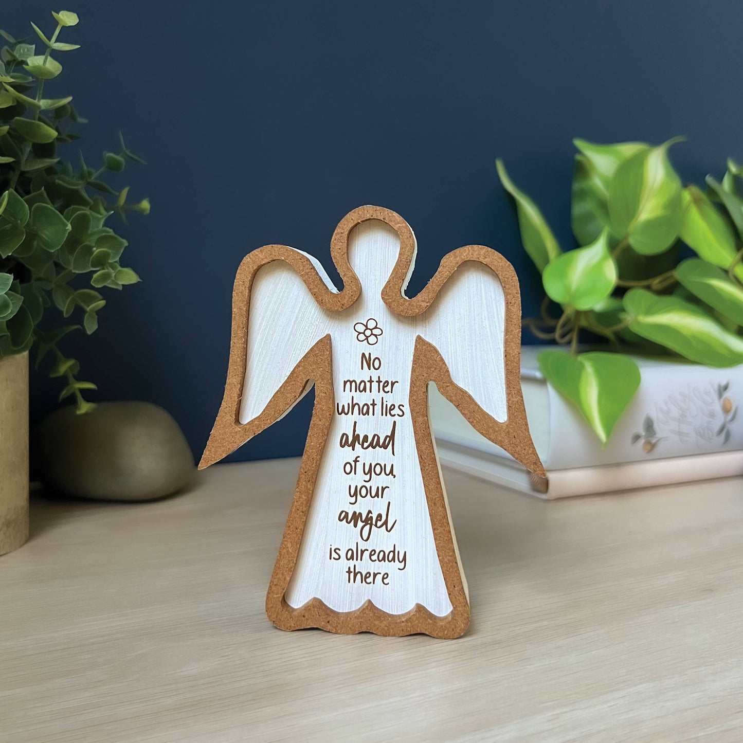 Abbey + CA Gift - Framed Standing Angel Plaques
