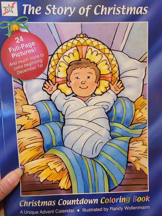 Advent Calendar - Coloring Book