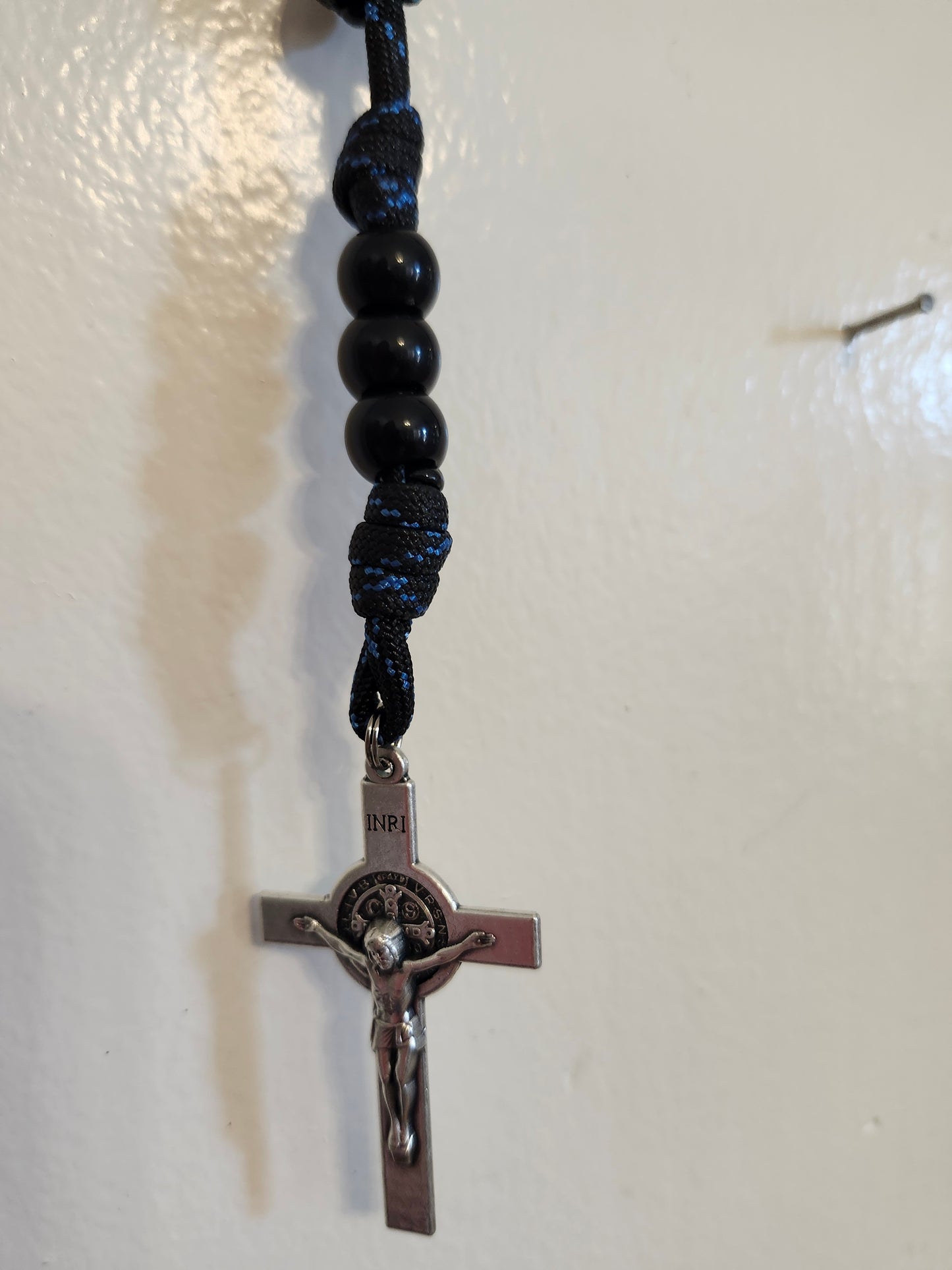 Our Lady’s Armory’s Small Black Acrylic Rosary