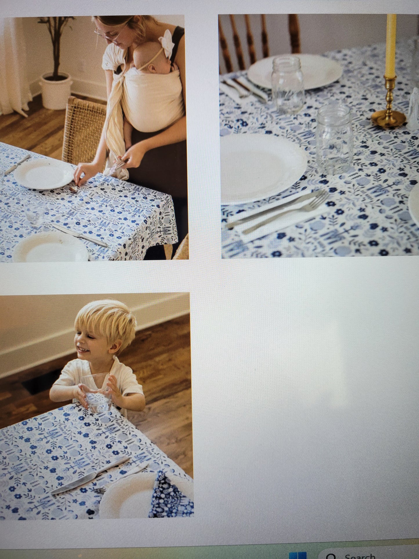 Ave Maria Table Cloth
