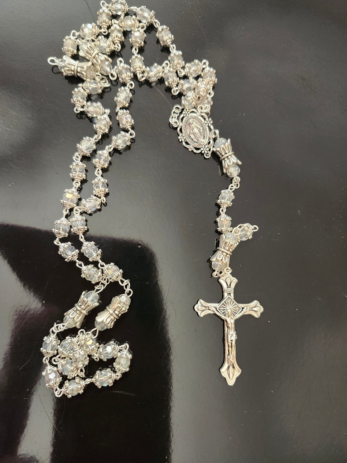 Crystal Crown Rosary