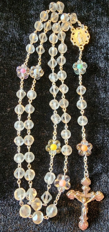 Heart/ flower Rosary