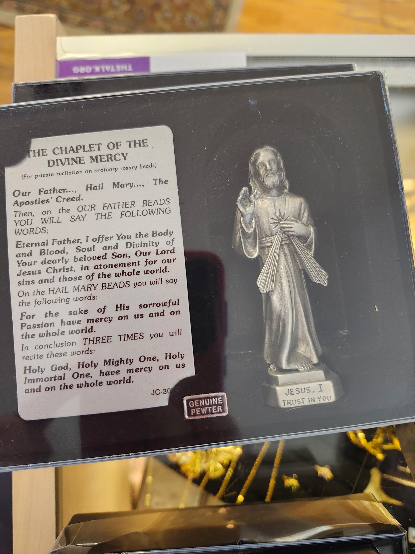 Medium Pewter Statues