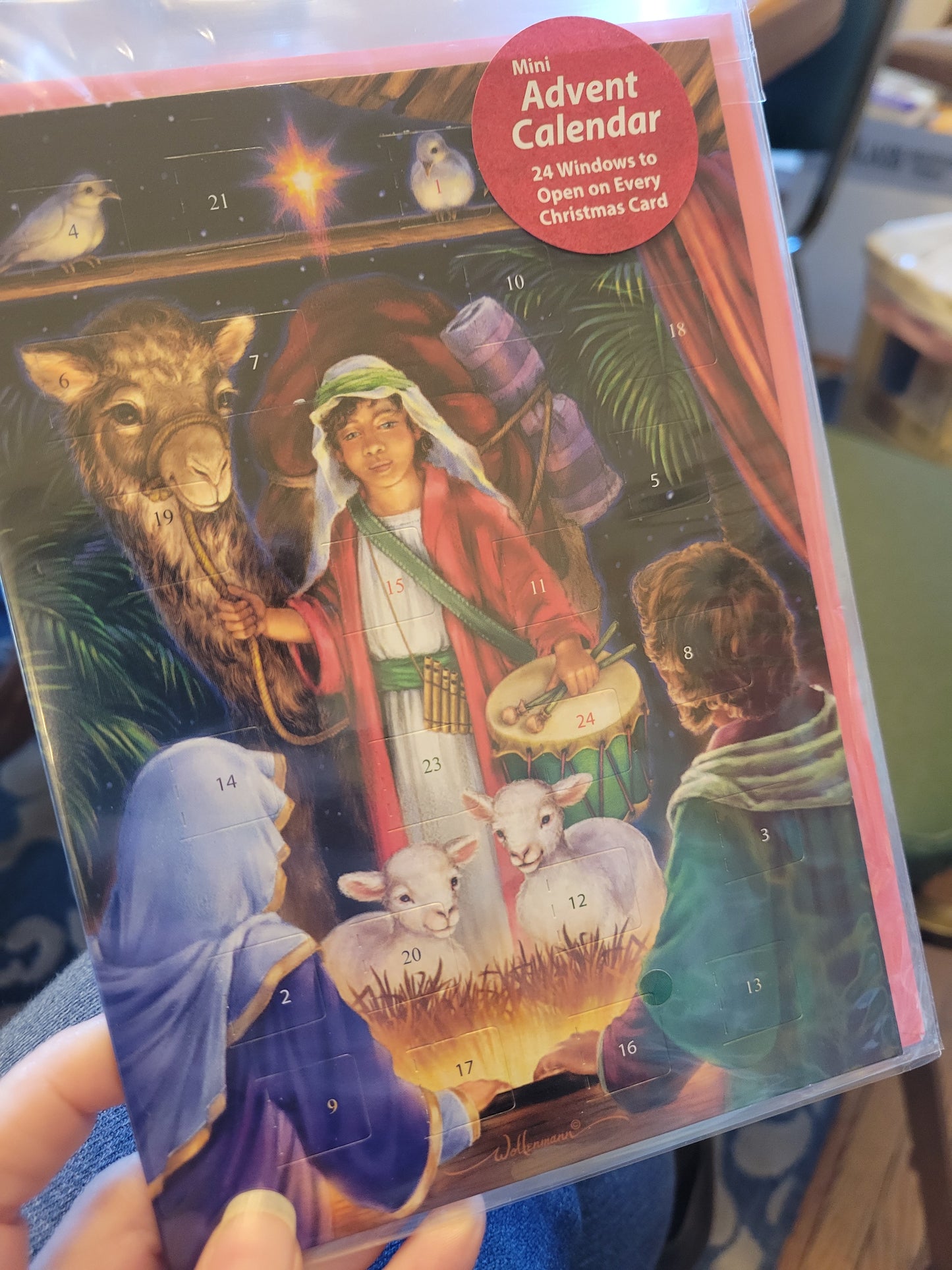 Mini Advent Calendar Greeting Cards