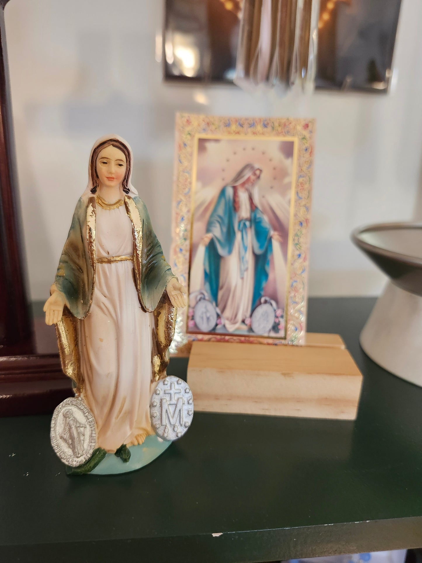 4” Hand Painted Patron Saint Statues