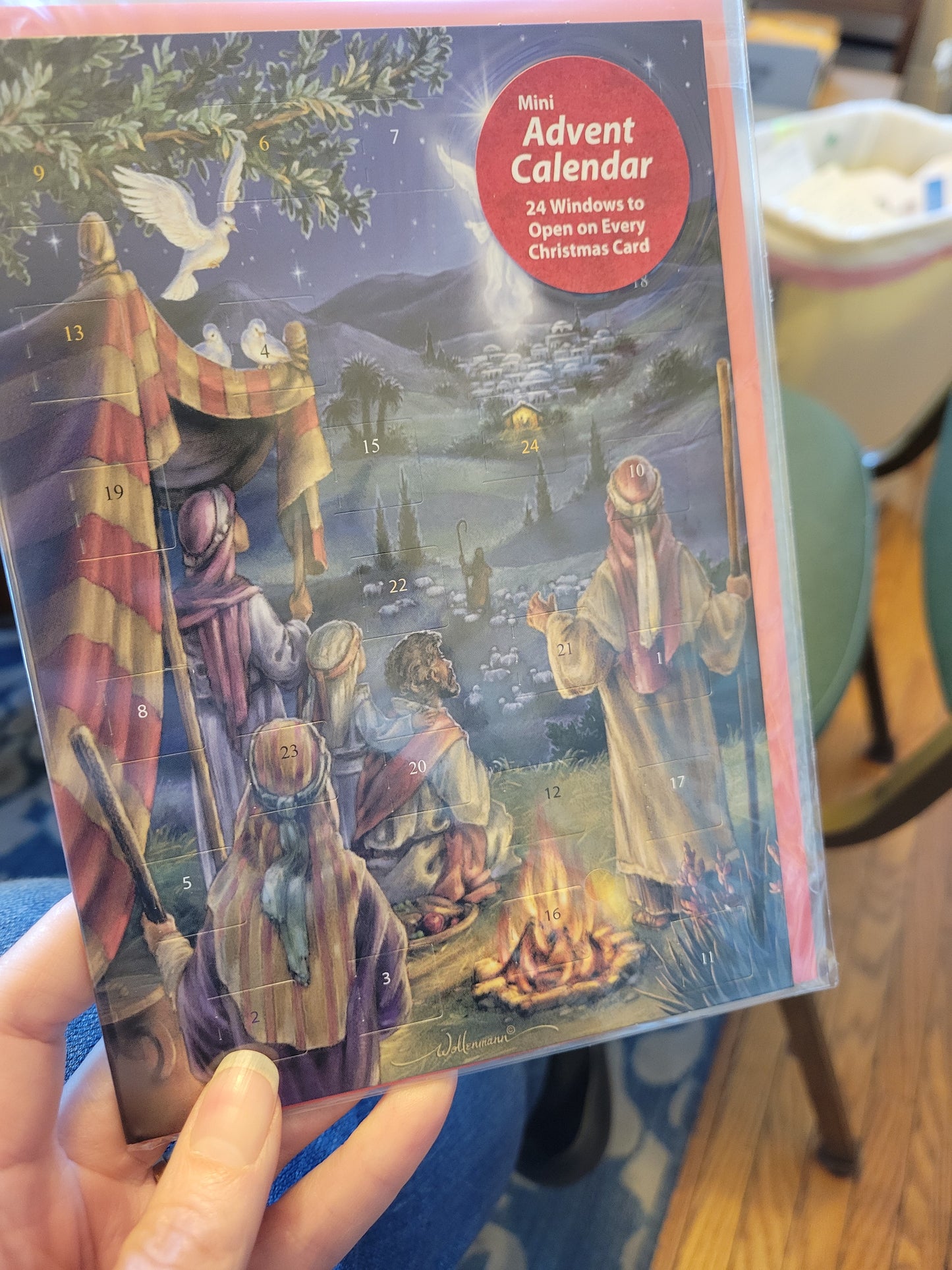 Mini Advent Calendar Greeting Cards