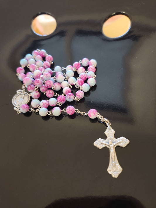 Speckled Bead Rosary