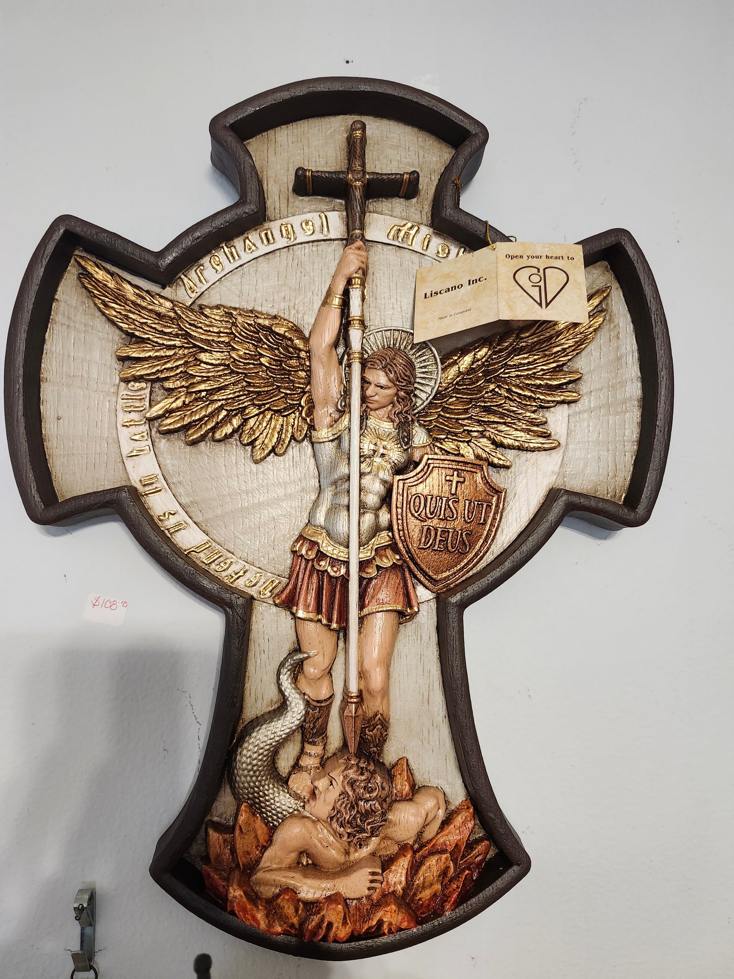 St Michael Plaque