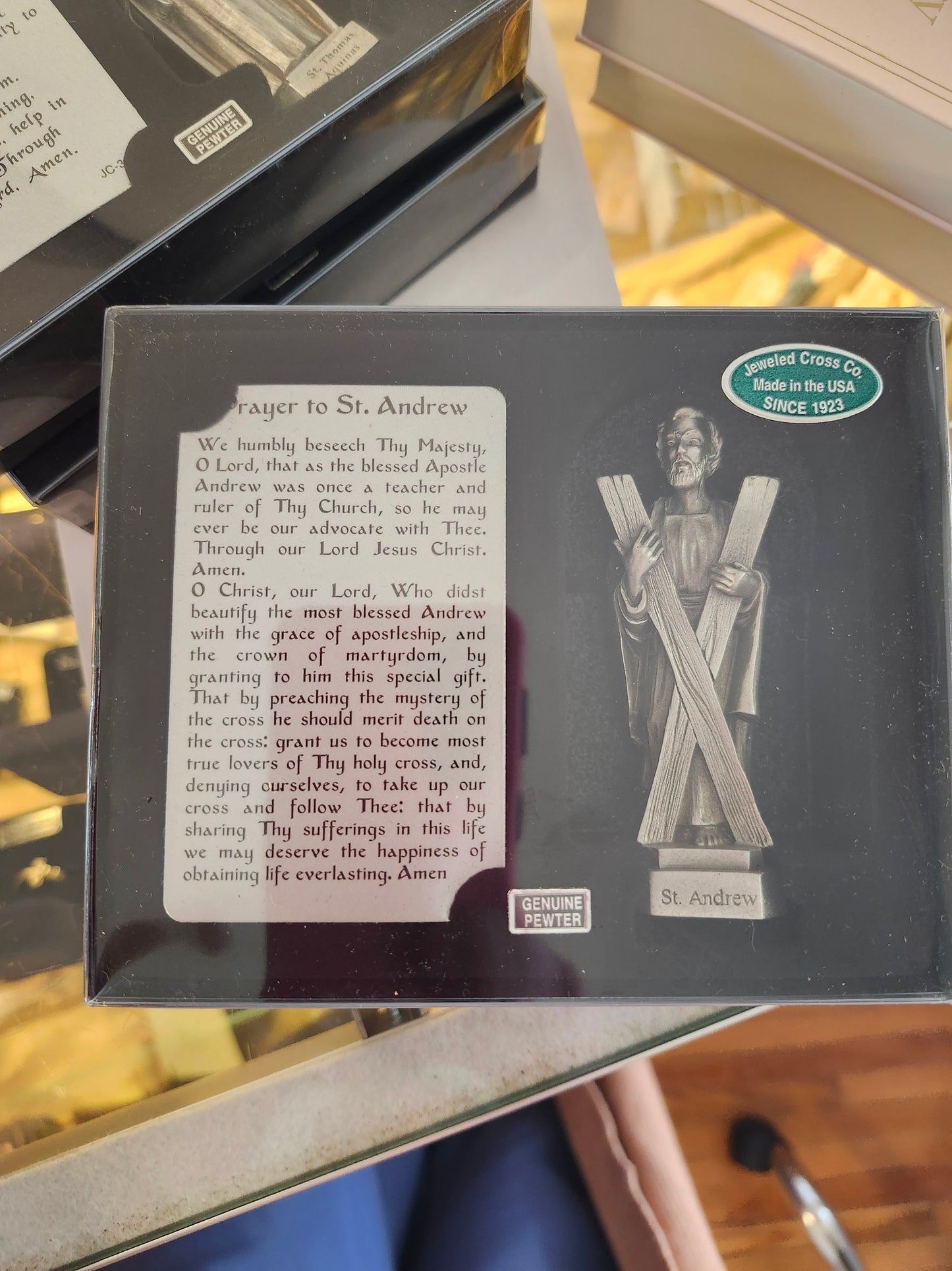 Medium Pewter Statues