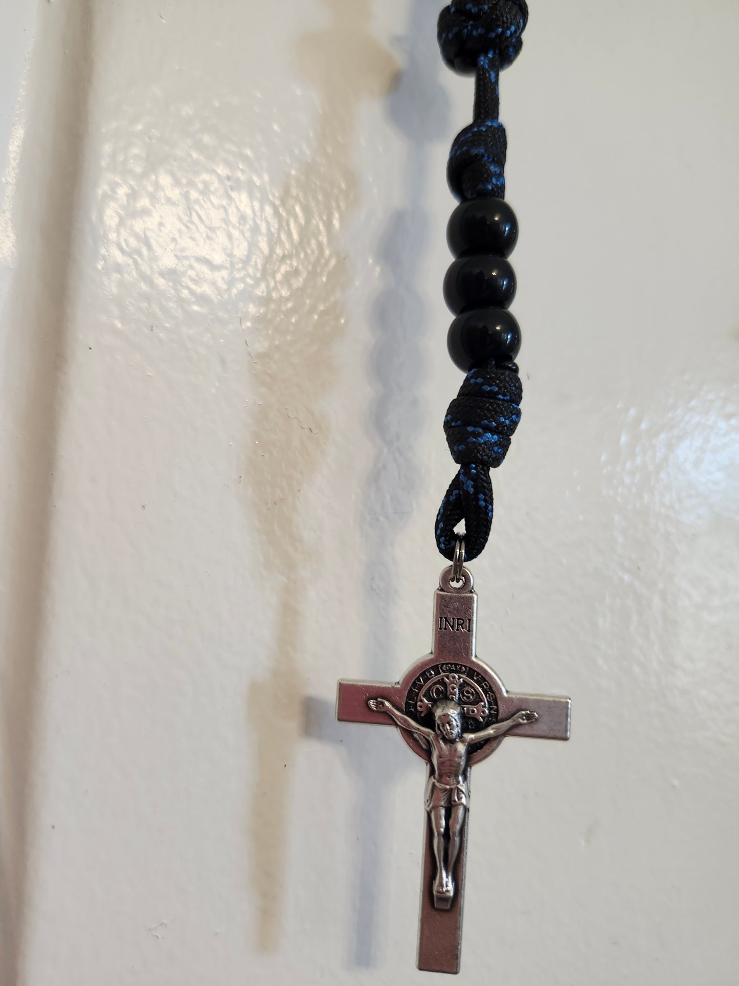 Our Lady’s Armory’s Small Black Acrylic Rosary
