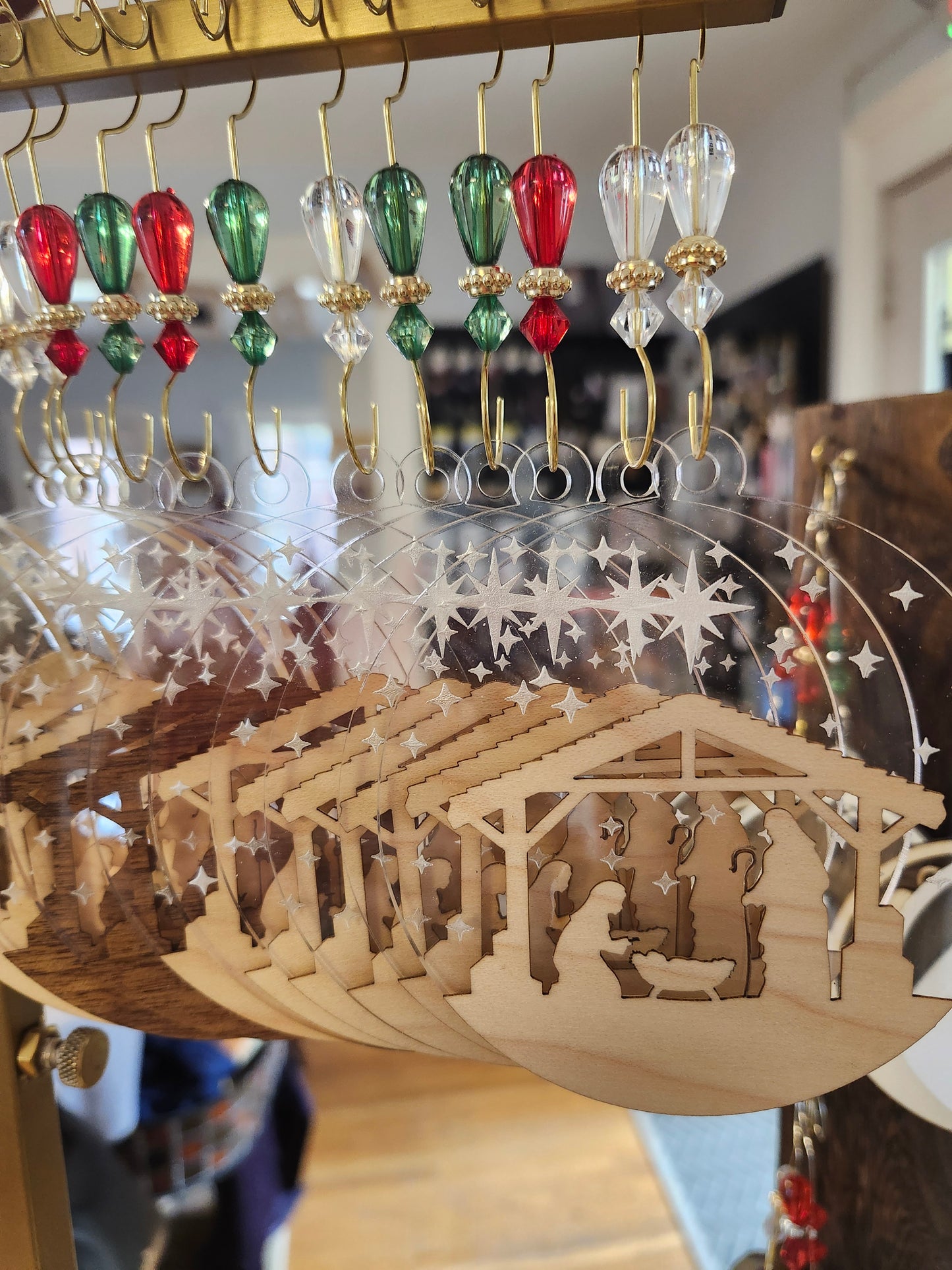 Acrylic Round 3” Ornament