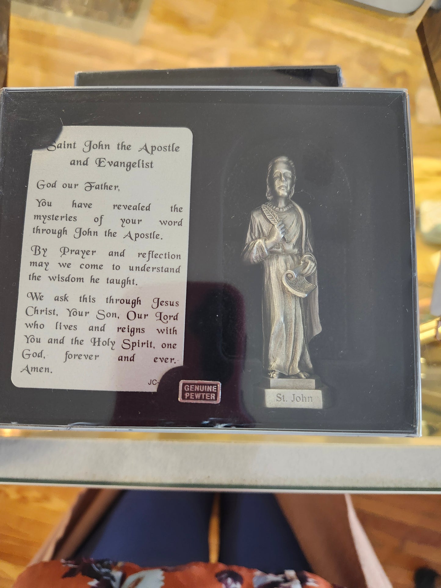 Medium Pewter Statues