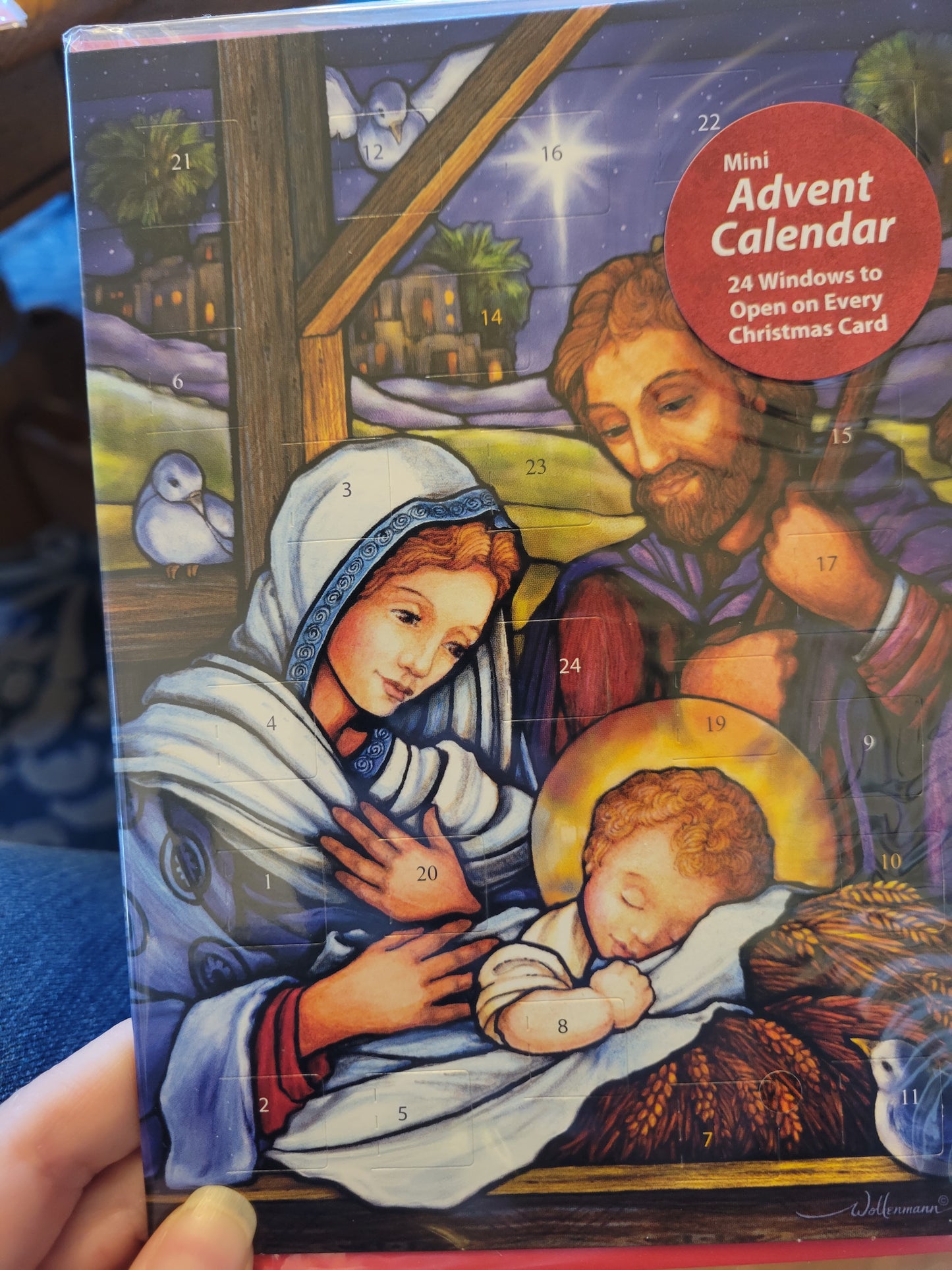 Mini Advent Calendar Greeting Cards