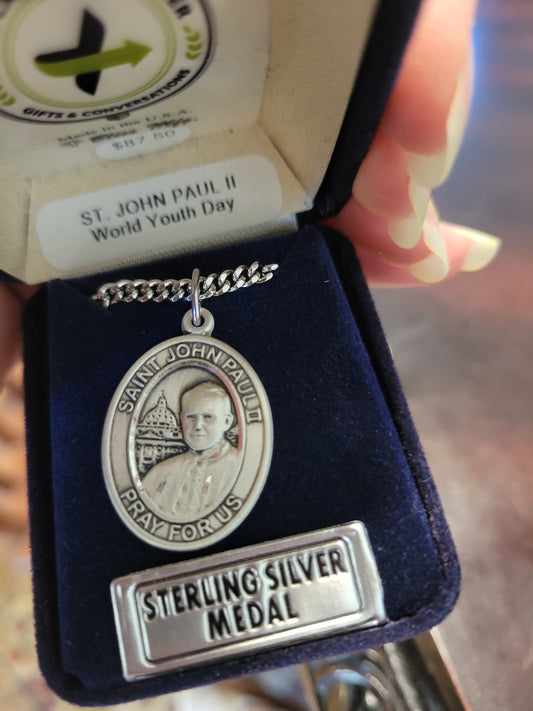 St John Paul II Sterling Medal