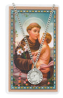 Pewter Saints Medal carded