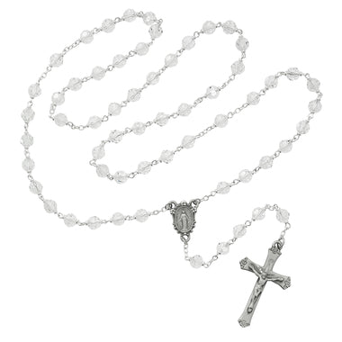 7MM  Tincut crystal Rosary