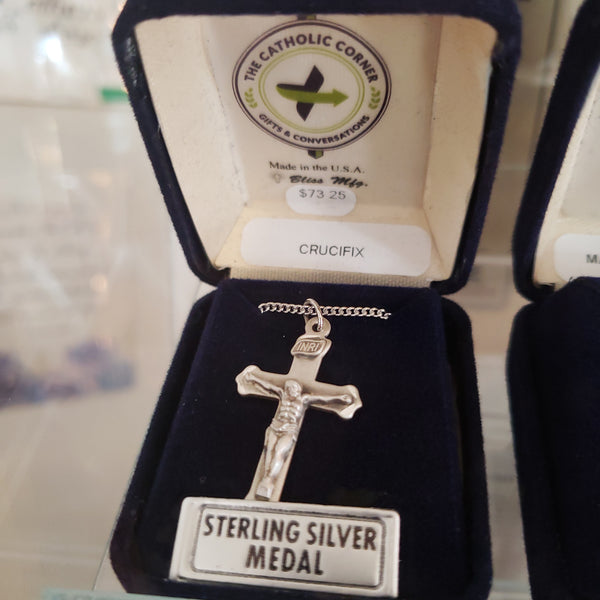 Sterling crucifix