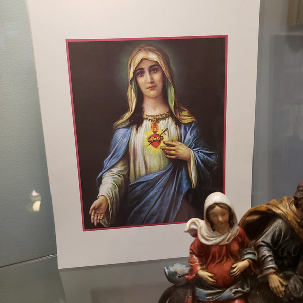 Sacred Heart of Mary Print
