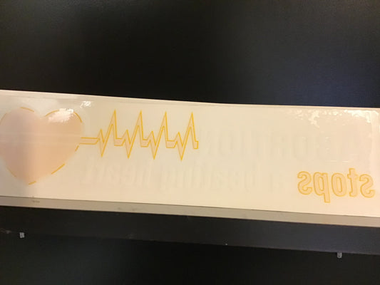 Pro-life Bumper decals