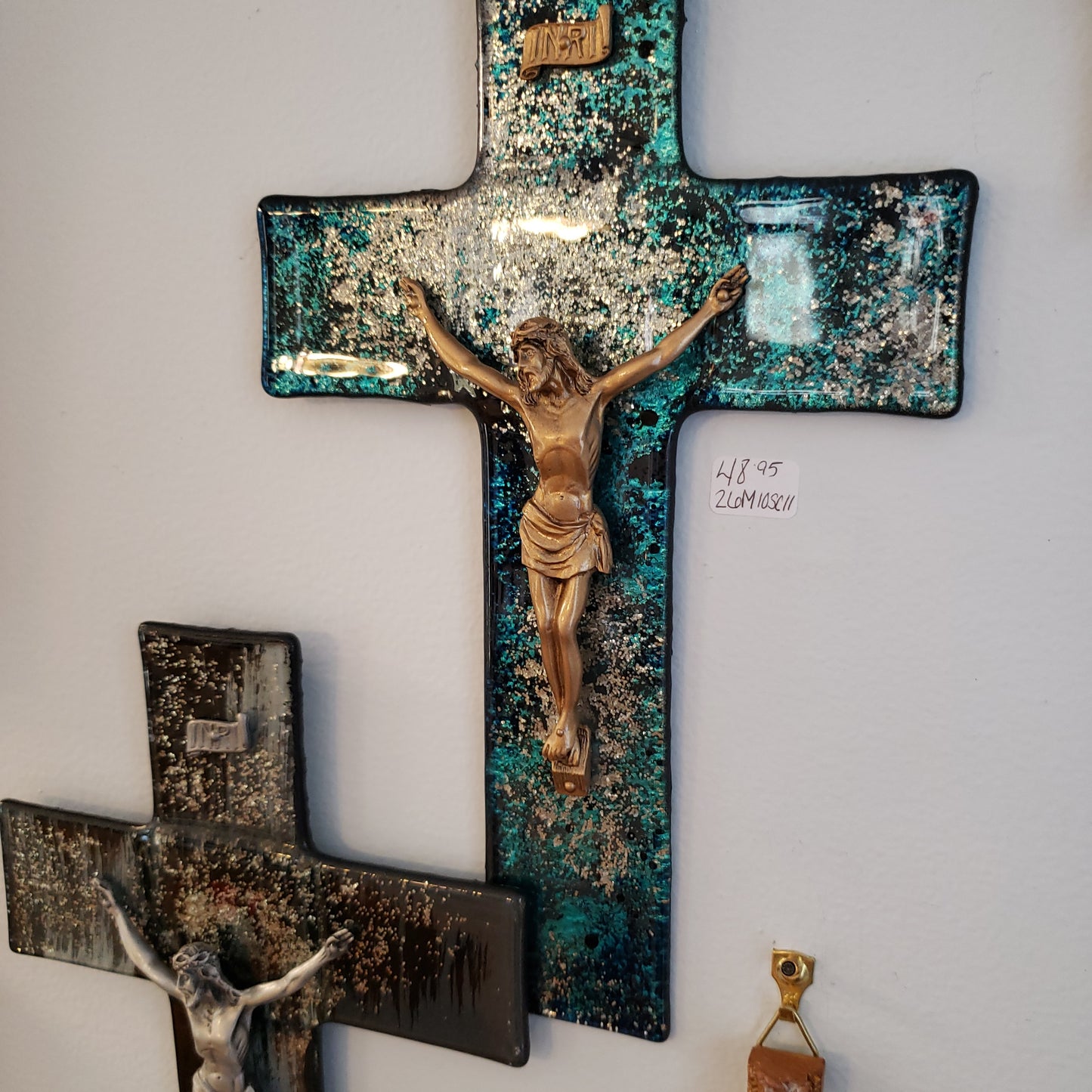 Glass Wall Crucifix