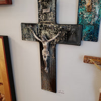 Glass Wall Crucifix