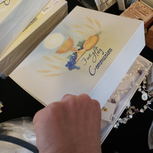 First Communion Keepsake Box