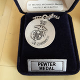 St Michael Military pewter