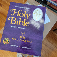 New Catholic Bible Family White