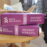 Advent Wreath Socks for each week!