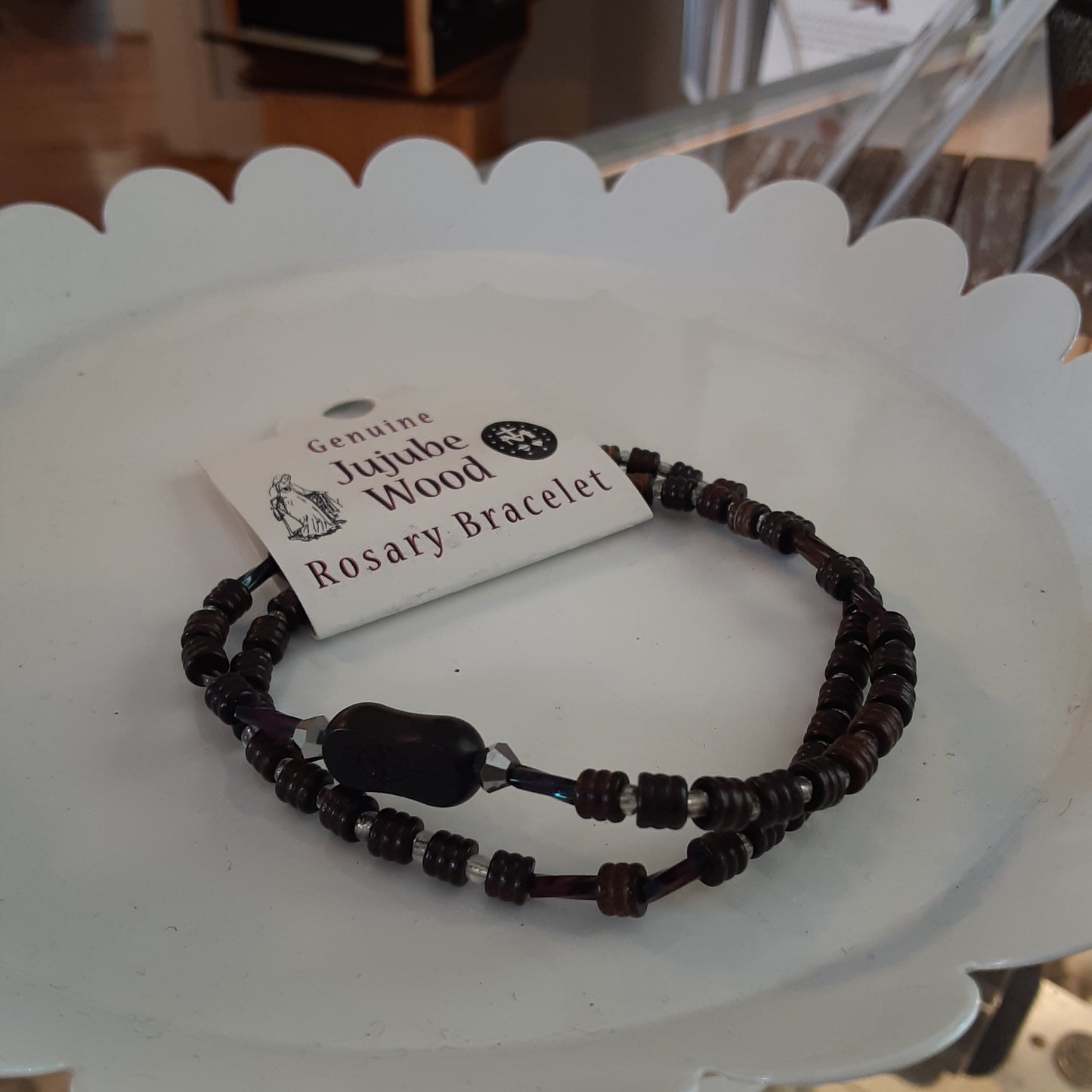 Gemstone Rosary Bracelet