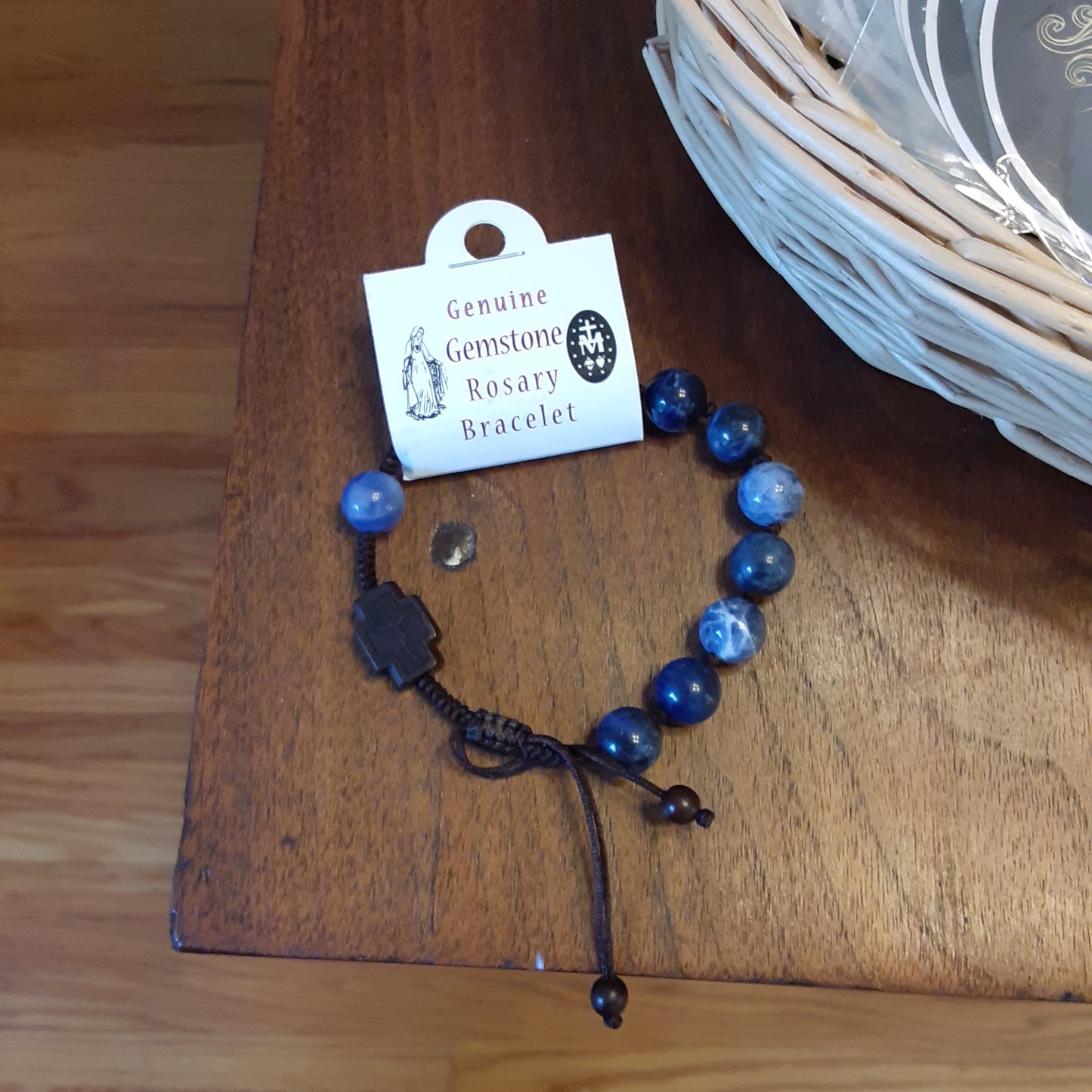 Gemstone Rosary Bracelet