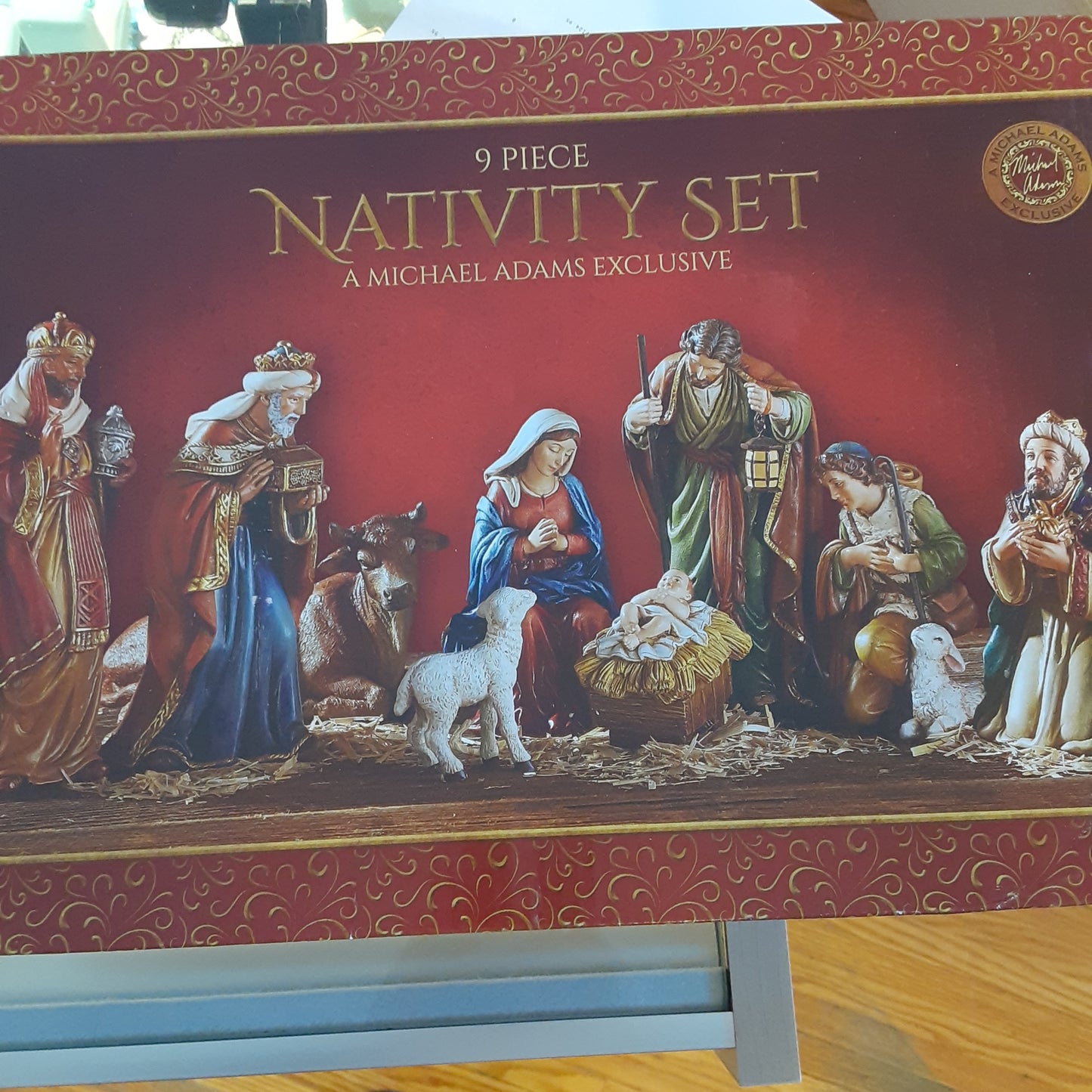 Adams Nativity set